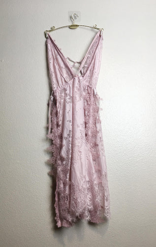 Fleur Chemise in Pink Full Lace - Nightingale Intimates